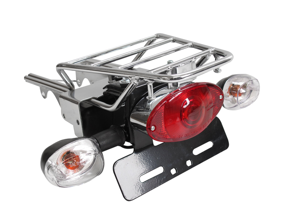 735wモンキーノーマルタイプリアキャリア ウインカー・テールランプ