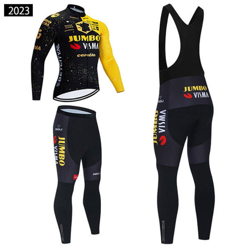 TEAM JUMBO VISMAユンボヴィスマ 冬用ジャージ 選手支給品