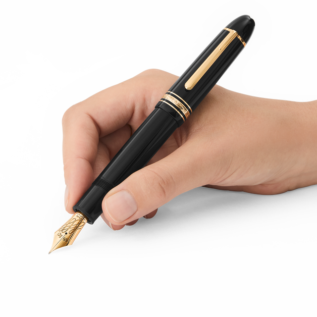 Meisterstück 149 Calligraphy Curved Nib - Black - Montblanc® US