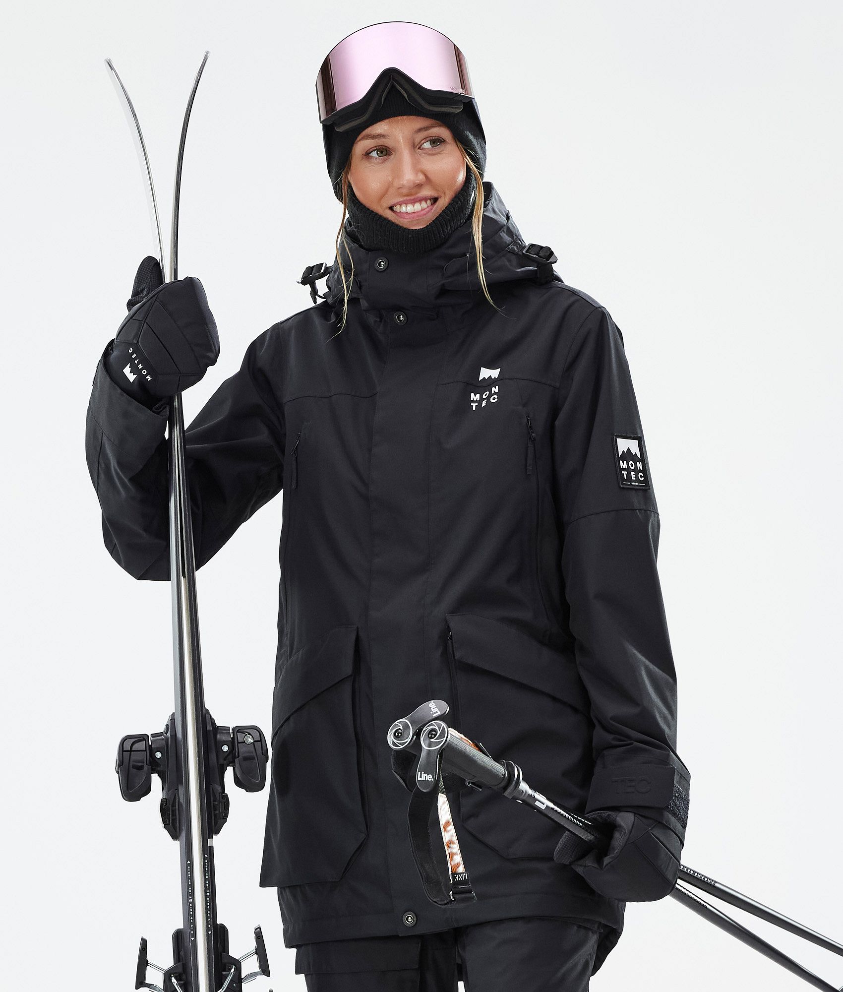 Montec Virago W Ski Jacket Women Black | Montecwear UK