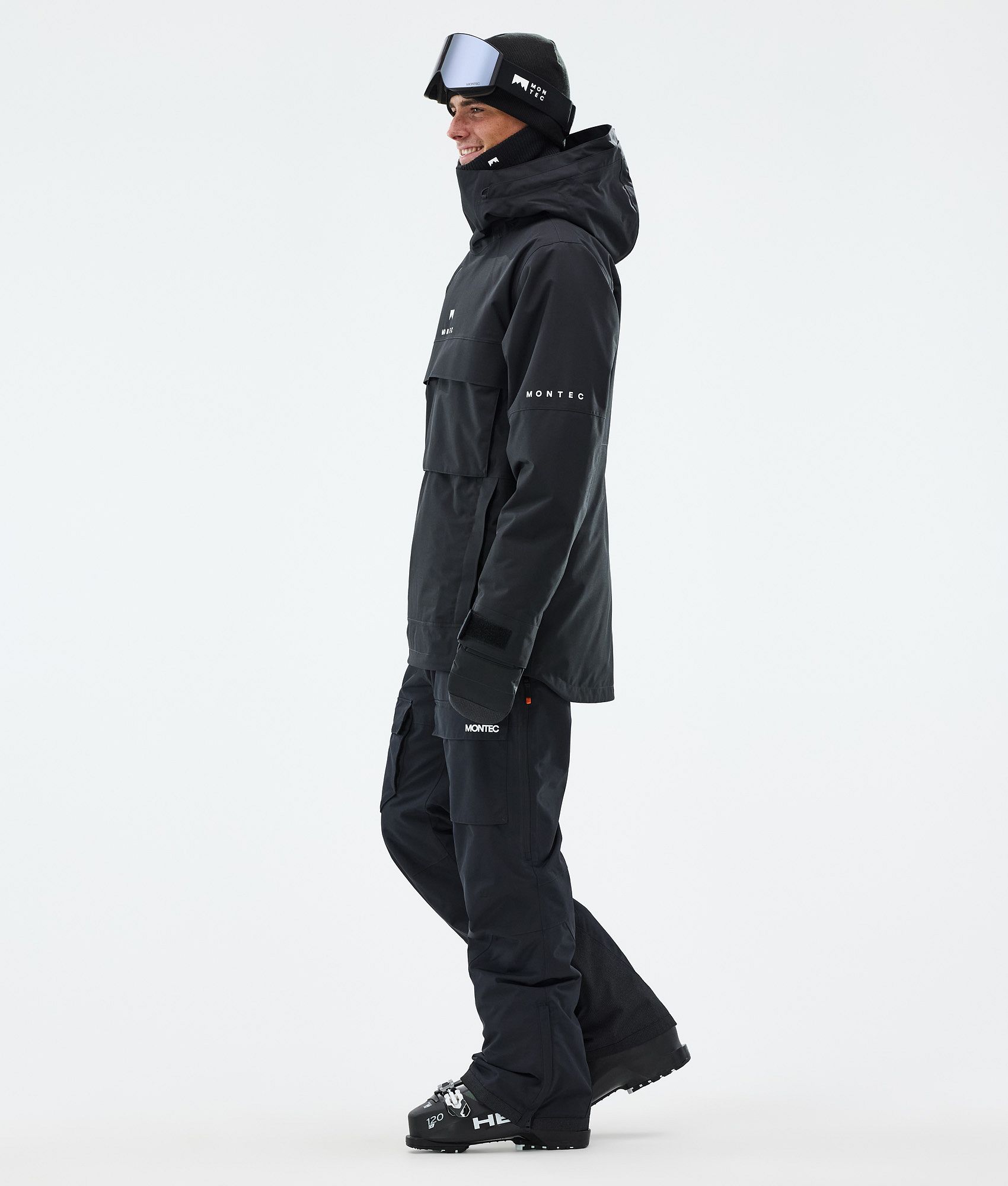 Montec Dune スキージャケット メンズ Black - ブラック | Montecwear.com