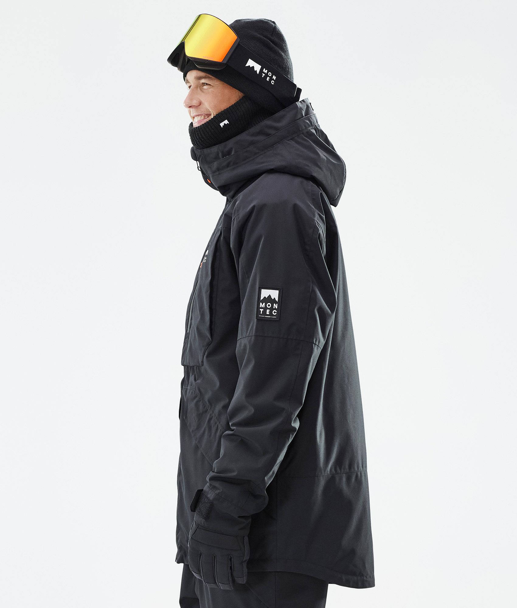 Montec Arch スキージャケット メンズ Black - ブラック | Montecwear.com