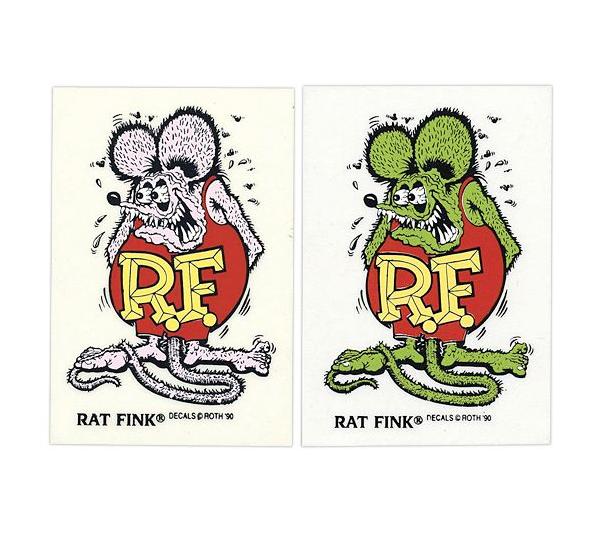 ラットフィンク,RAT FINK,ムーンアイズ,MOONEYES,ステッカー,シール
