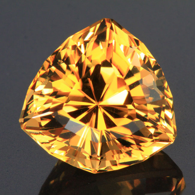 On Hold. Golden Yellow Shield Scapolite 40.42 Carats - Moriartys