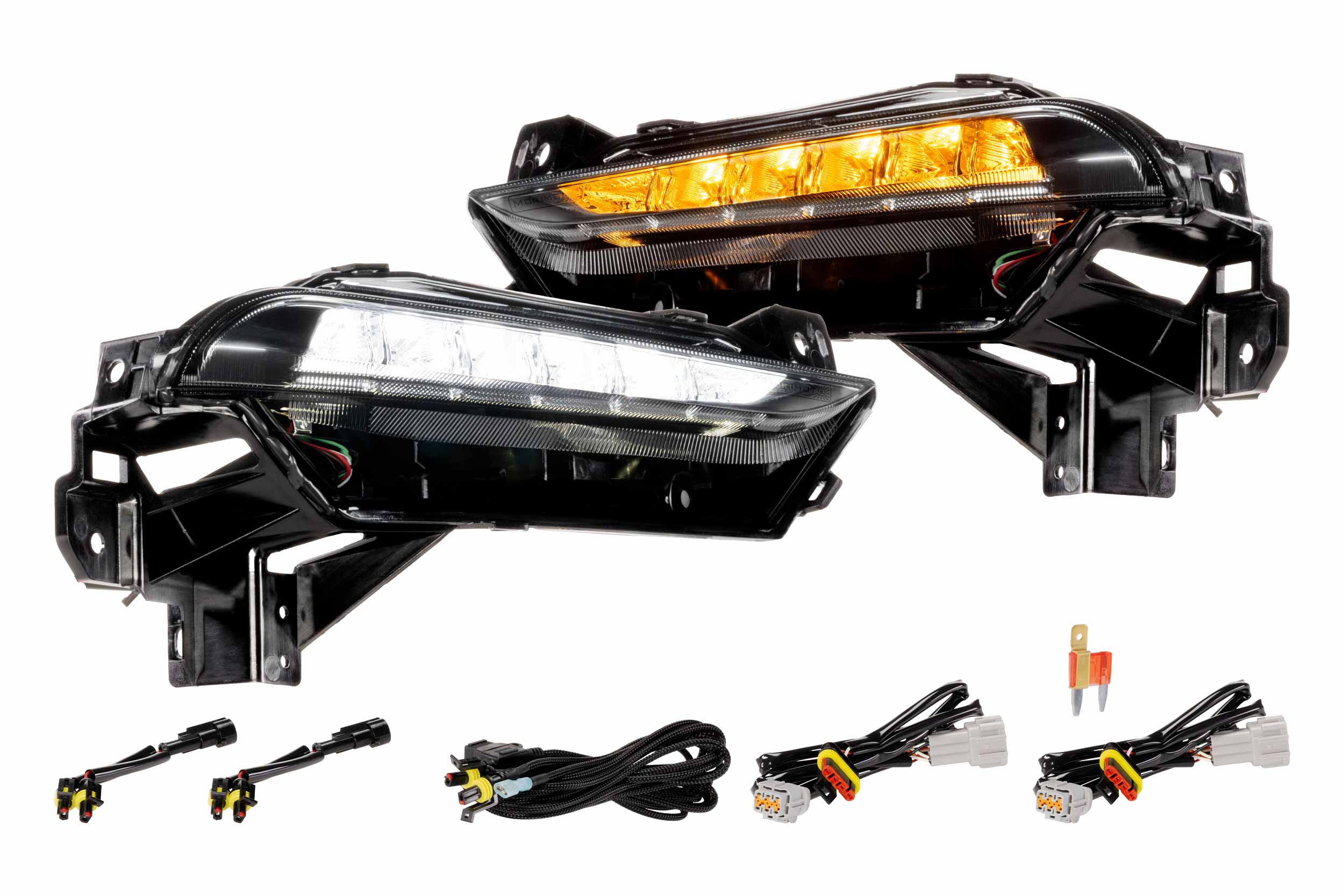 LF469 | Morimoto XB LED DRLs for 15-21 Nissan 370Z Nismo Bumper