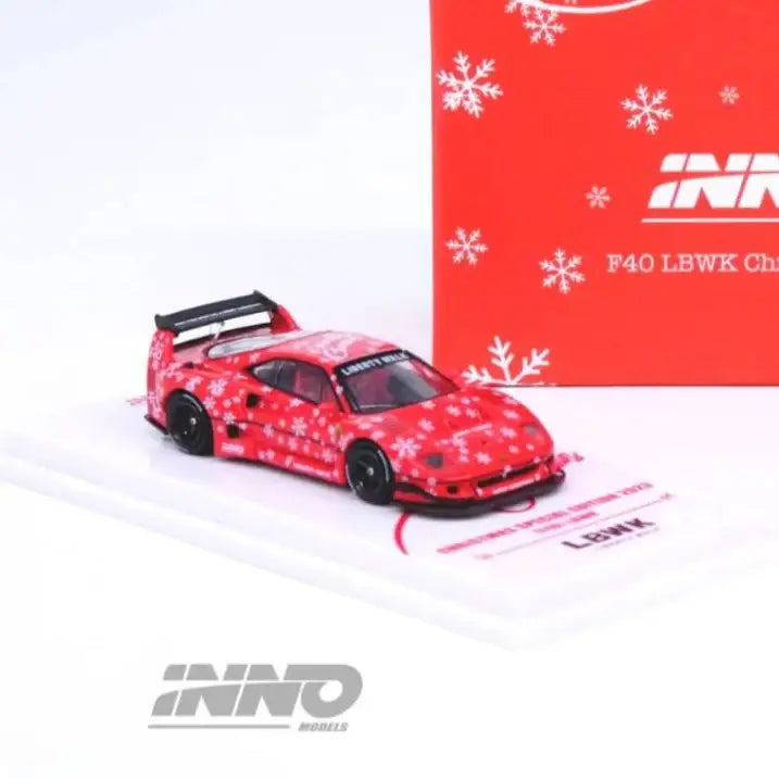 Inno64 1/64 LBWK F40 Christmas Edition – Mobile Garage HK