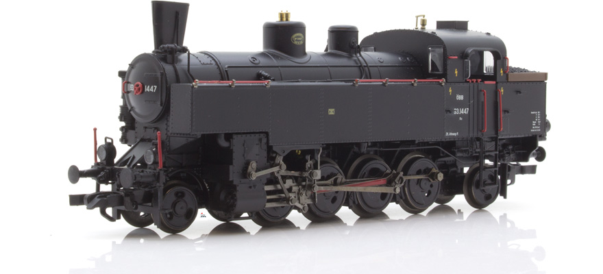 Liliput L131406 Gauge H0 Steam locomotive series 93 of the ÖBB