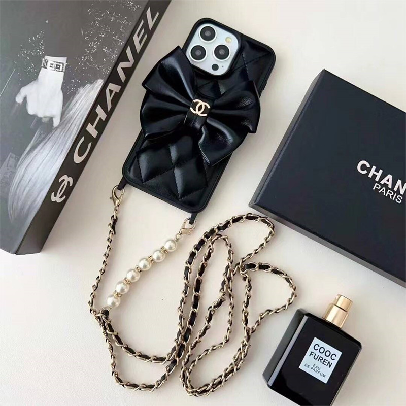 シャネル iphone17/16 ケース ショルダー chanel アイフォン17pro