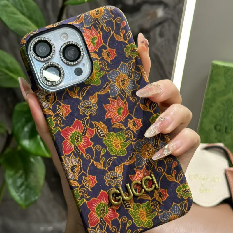 gucci iphone17 ケース 花柄 グッチ アイ フォン ケース スマホケース