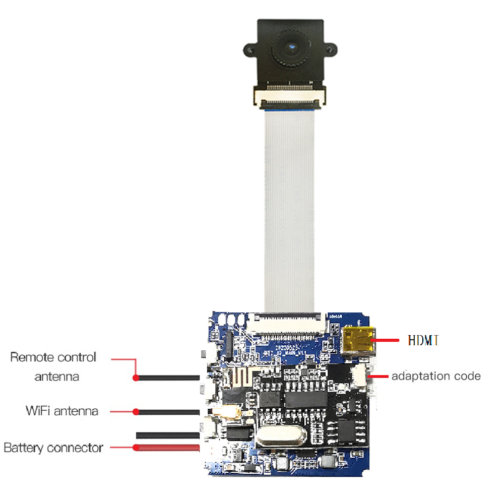 Wholesale MateCam X9 4K UHD Camera Wireless WiFi 10cm flatcable