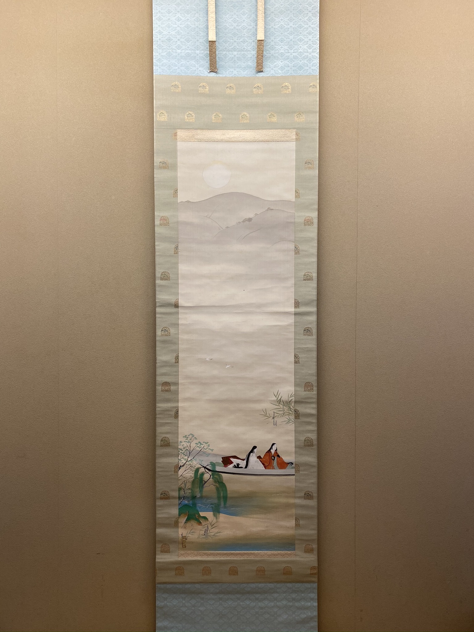 遺品整理 掛軸 ① 遺品整理 掛軸 ① 近代日本画 1/掛け軸(Hanging