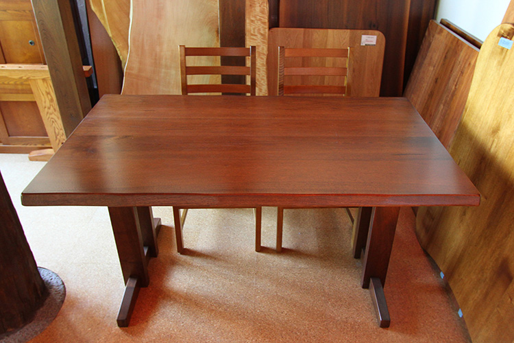 町八家具 クルミ材 ダイニングテーブル リビング オーク材 無垢材 町八