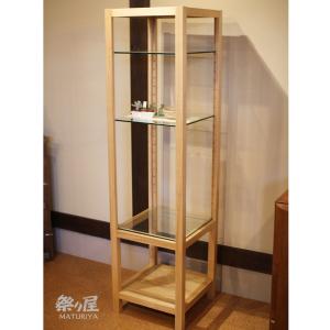 タモ材四角棚 一枚板テーブル・無垢材家具の祭り屋