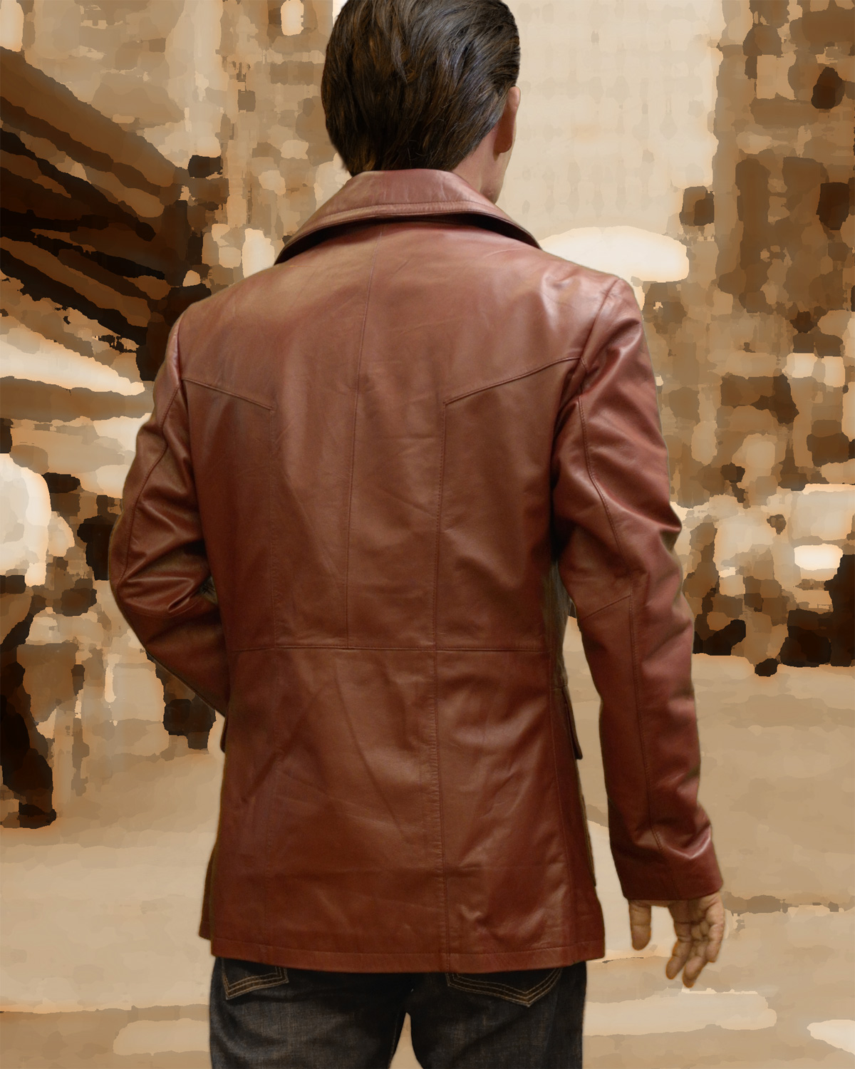 ドニー・ブラスコ レザー・ジャケット ブラック | 革ジャンのマックス