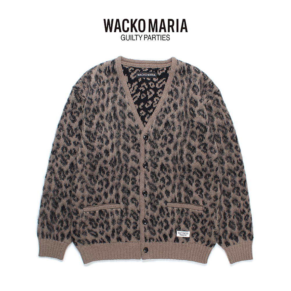 WACKO MARIA / 新作アイテム入荷 “LEOPARD HEAVY MOHAIR KNIT CARDIGAN