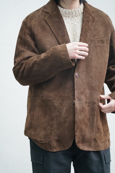 COMOLIの”LEATHER 2B JACKET” – メイクス オンラインストア