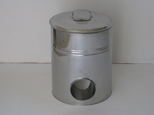 ステンレス製湯沸かし器 商品詳細│薪ストーブの新保製作所