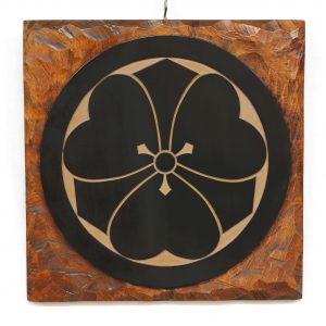 家紋板額（大）受注生産 | ギャラリーまきの 信州の木製品と美術工芸品