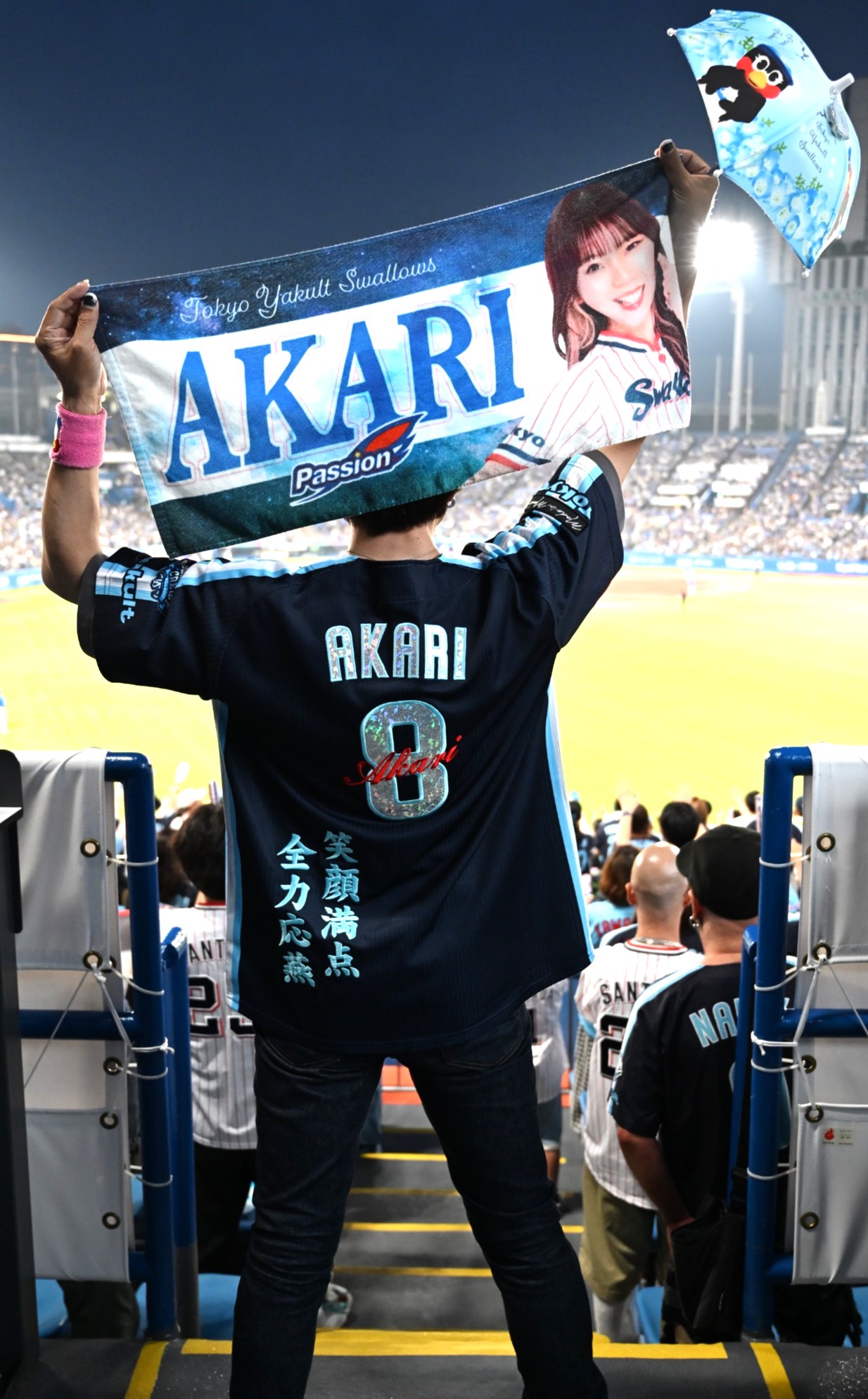 ヤクルトスワローズ CREWユニホーム2025【ダンスチームPassionのAKARI