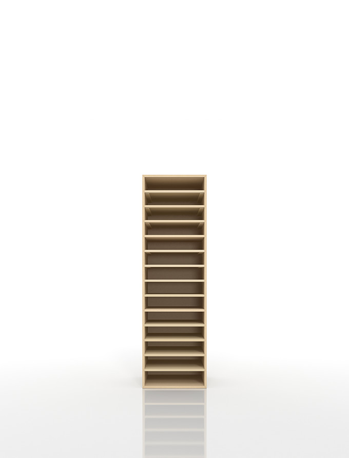 A4書類収納棚 14段|収納棚の通販ならマルゲリータ