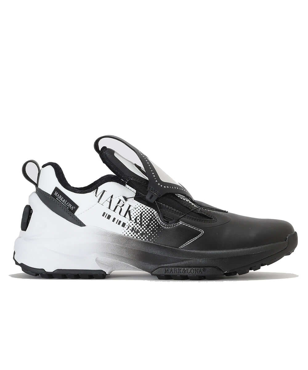MARK & LONA ハイカットスニーカー ブラック/ホワイト MARK & LONA