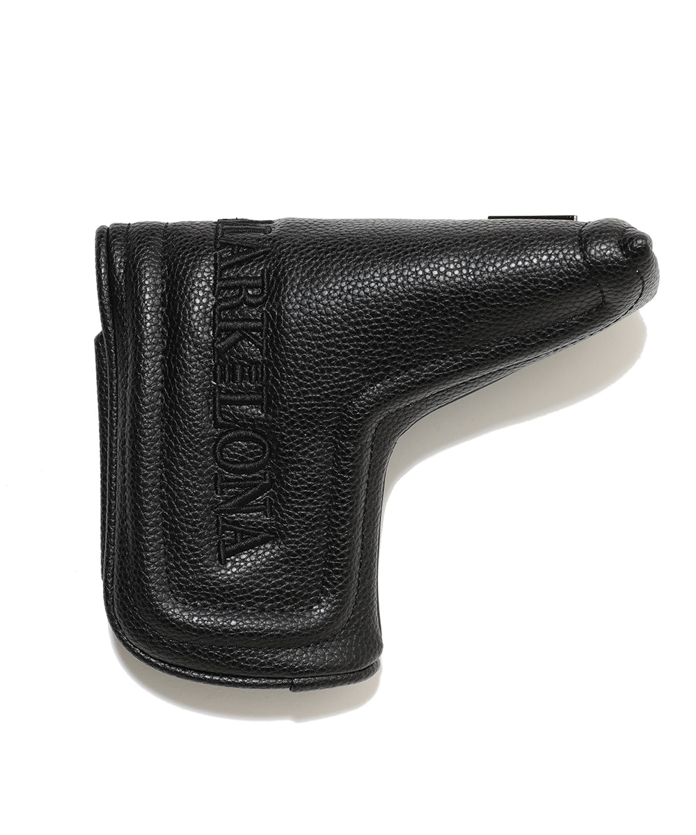 MARK & LONA ブラックレザー ネームタグ MARK & LONA ブラックレザー