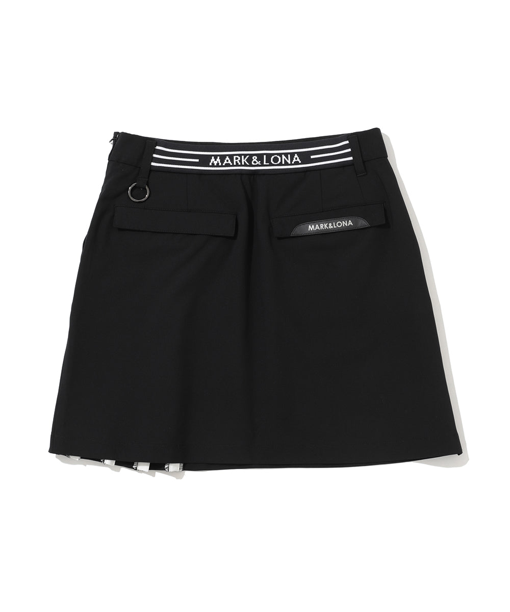 新品同様】MARK & LONA TIGHT SKIRT (L・ブラック） ゴルフ ボトムス