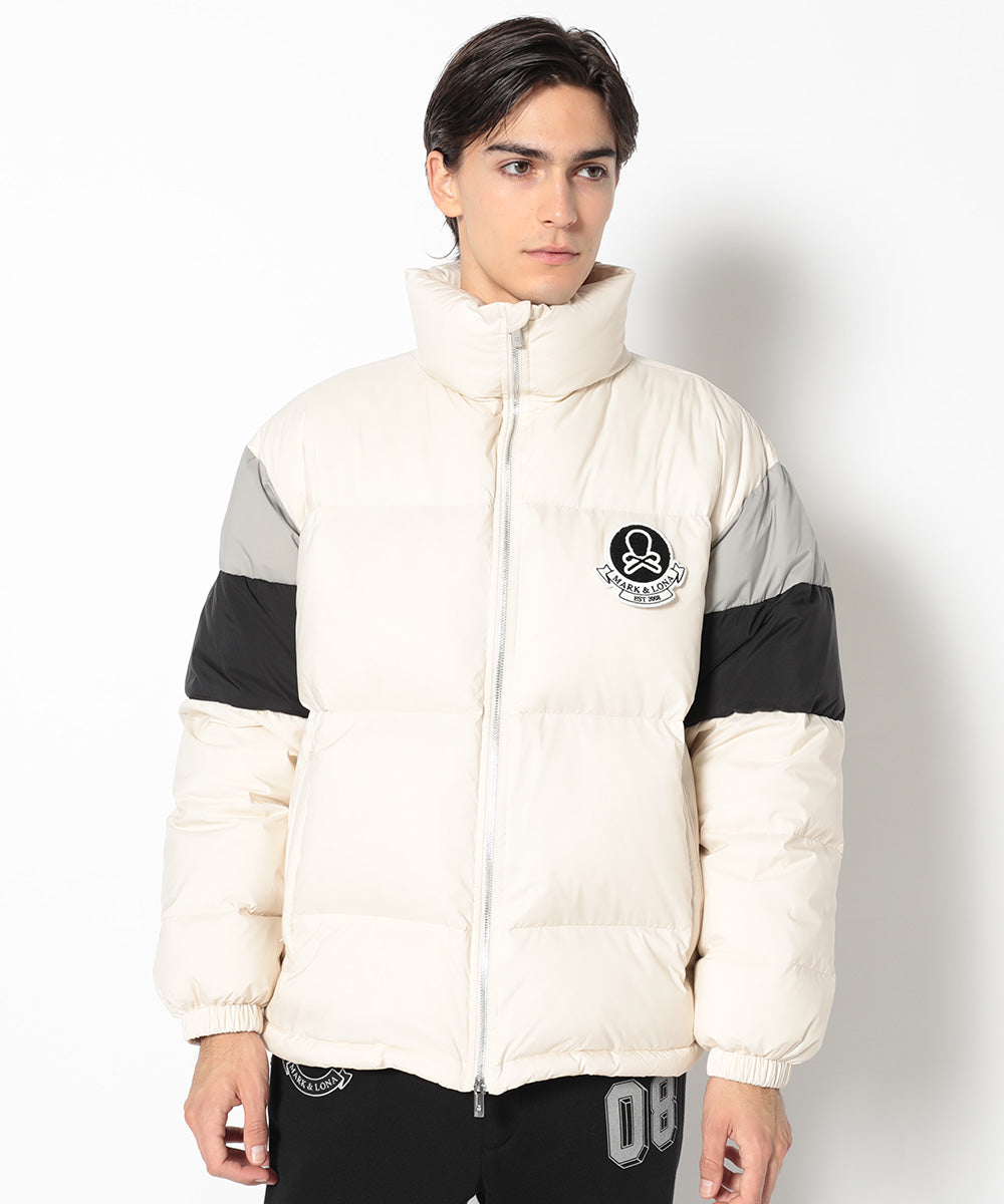 マークアンドロナ ジャケット 白 S ゴルフ 上着 フリース マーク