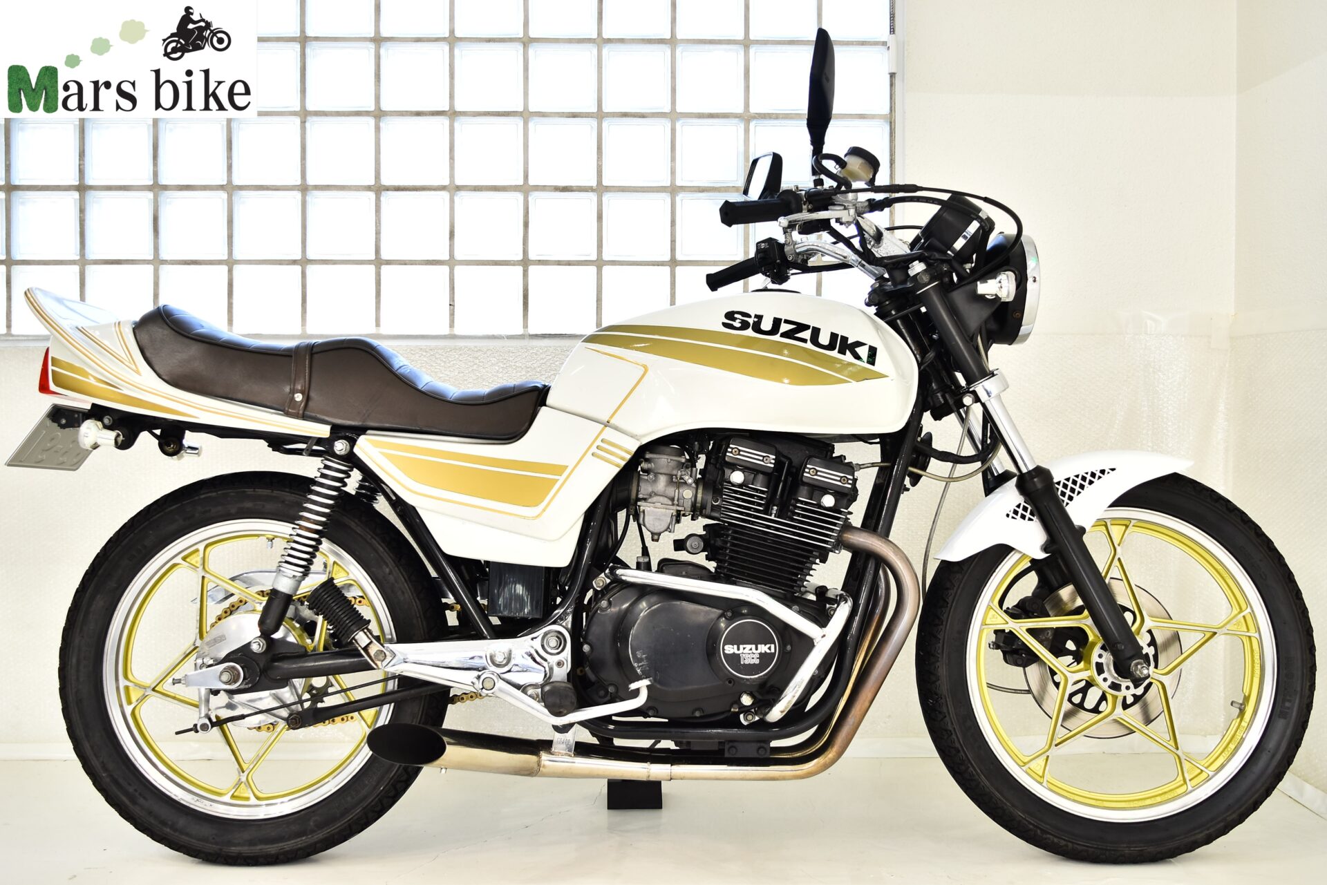 SUZUKI GSX400E 1998年 社外マフラー | Mars bike（マーズ バイク
