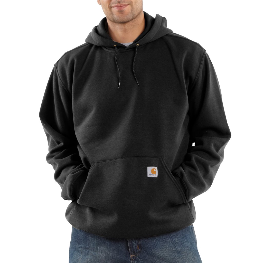Carhartt Midweight Black Hoodie K121BLK-XL