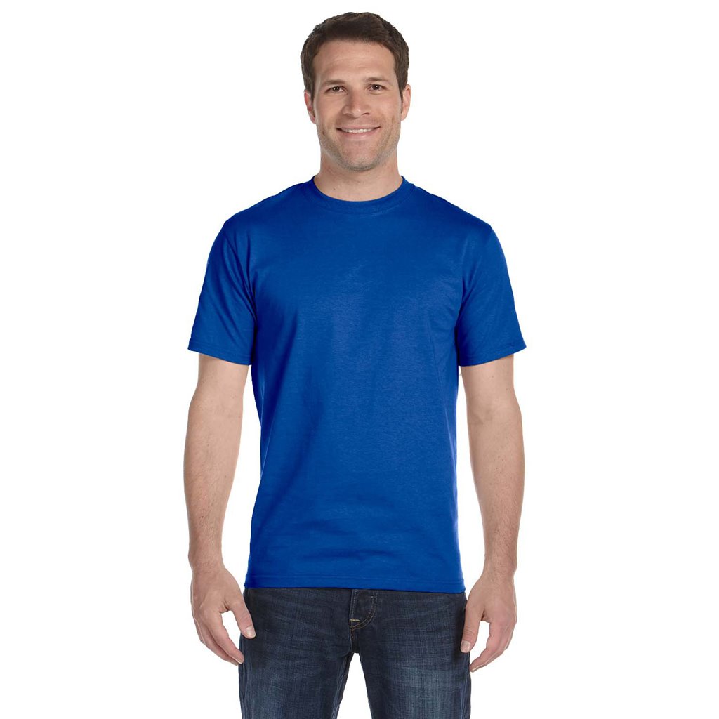 Gildan DryBlend Wicking Sport Royal Blue T-Shirt G8000-SRL-LG
