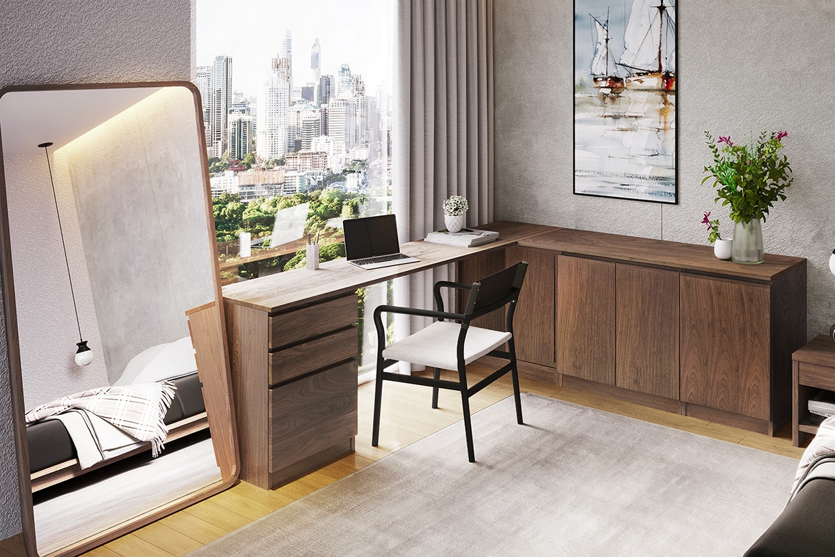 NOTE SYSTEM DESK(幅115cm × 奥行46cm)の通販 / マスターウォール