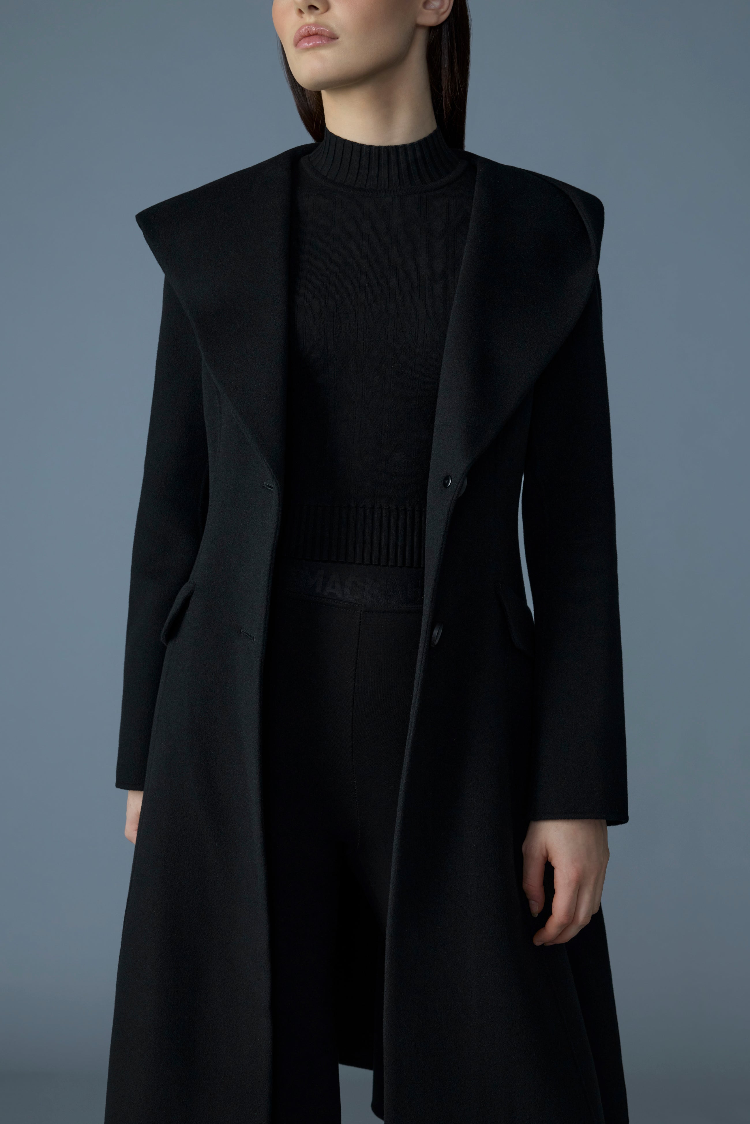 Gloria - Handmade Wool Blend Coat | Mackage® CA
