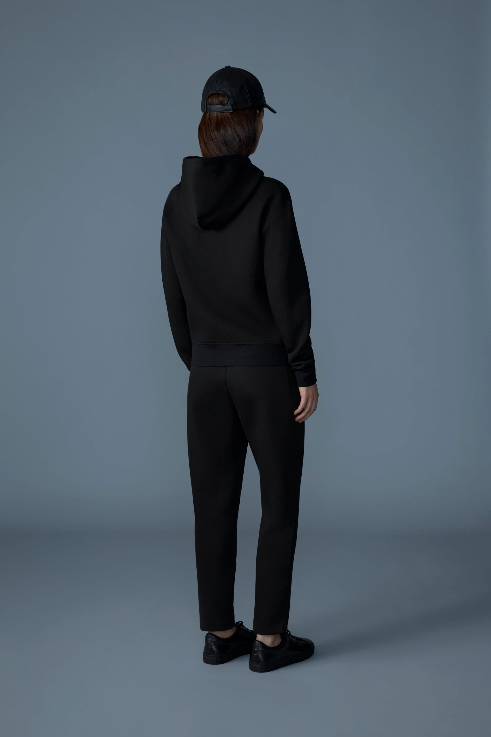 Kryssa, Double-Face Zip-Up Hoodie | Mackage® US