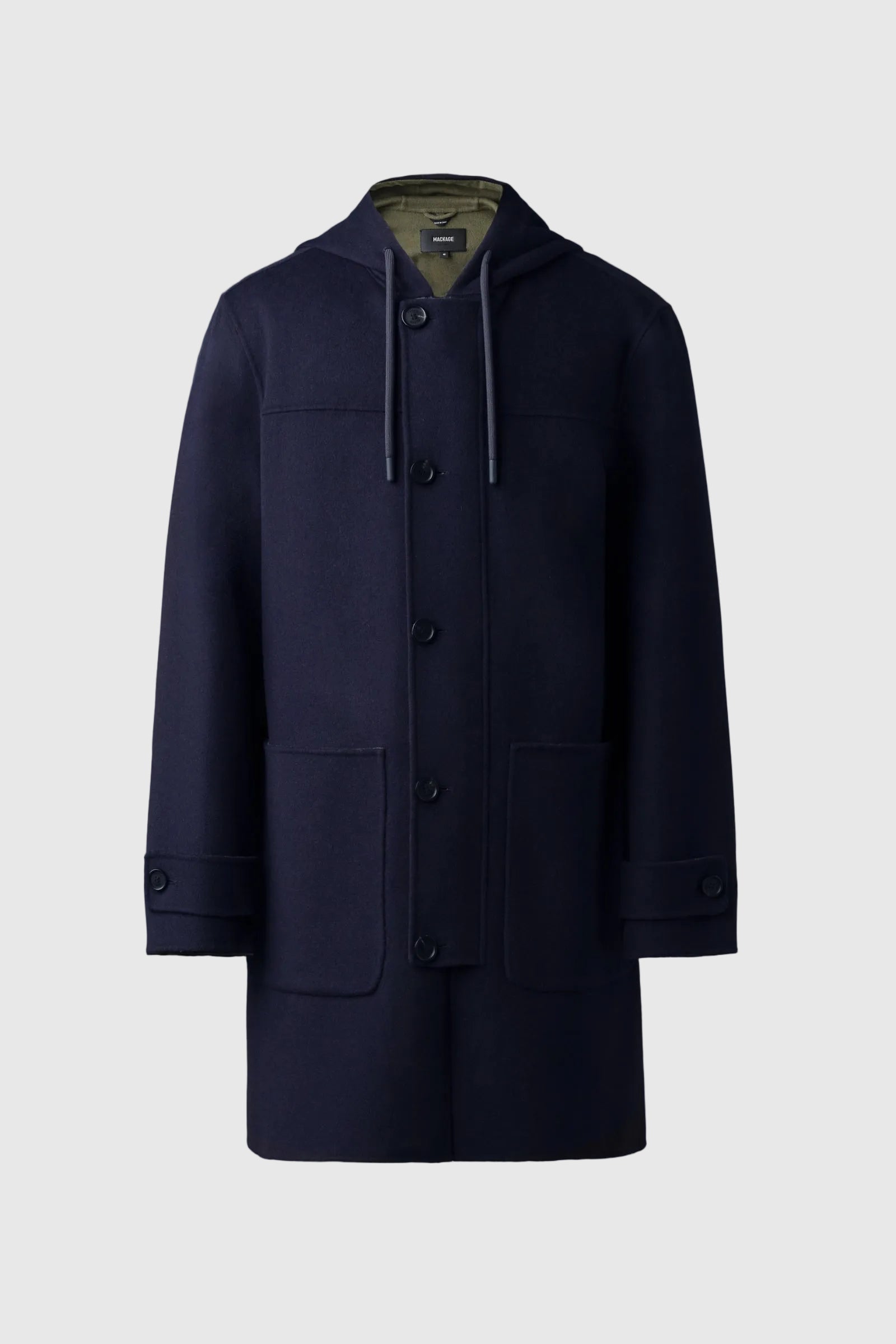 Joshua, Double-Face wool long coat | Mackage® US