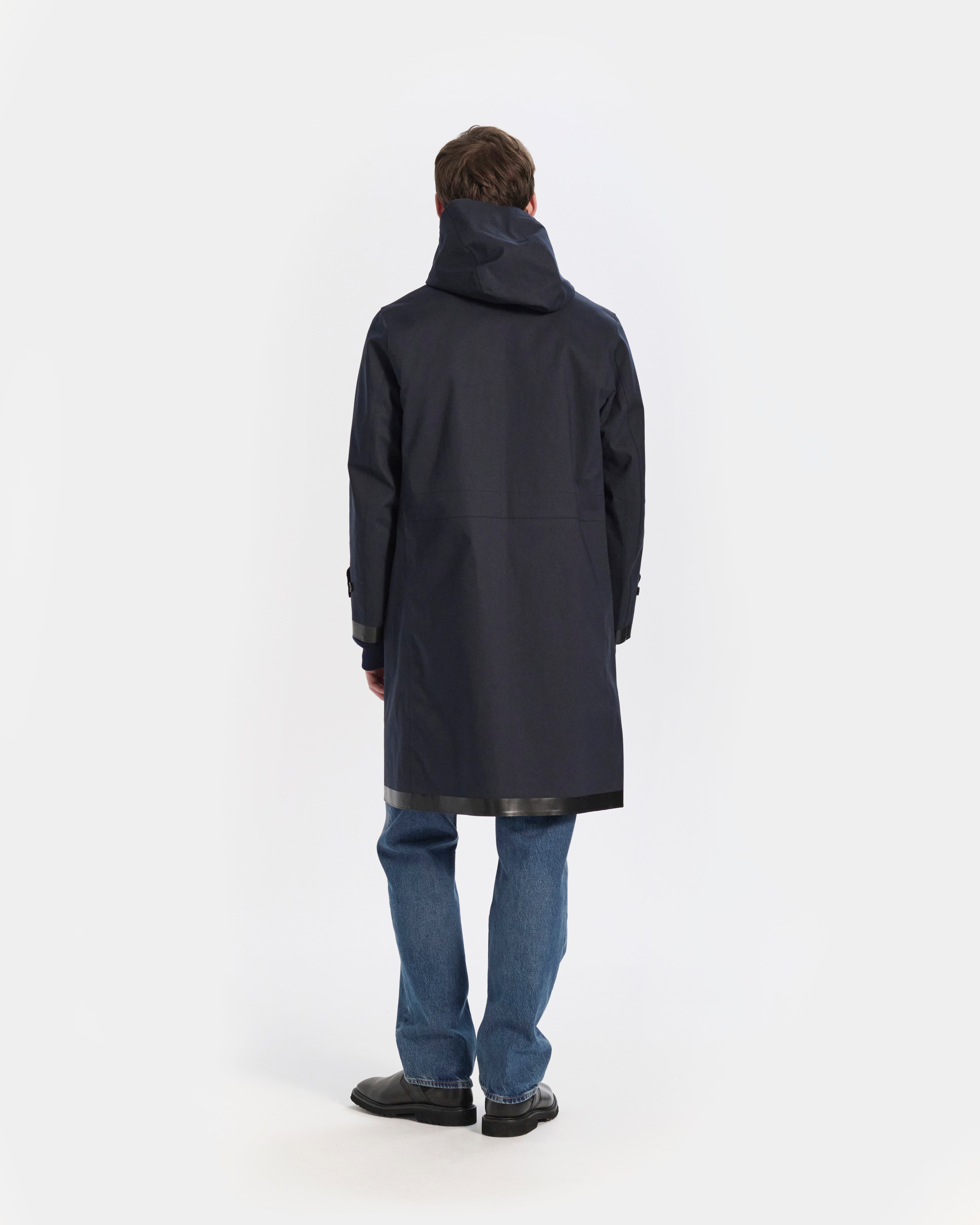 メンズ KIRKTON - フーデッドゴム引きコート – Mackintosh