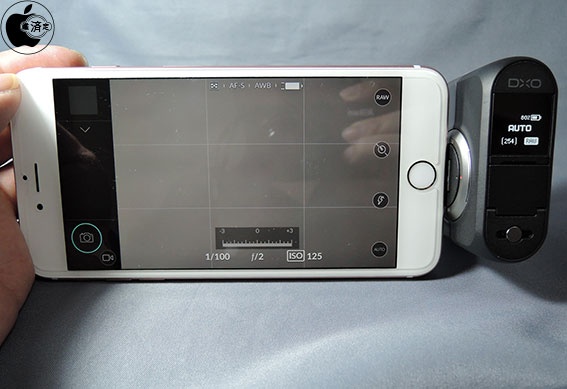 DxO Labsの1型センサー搭載有効約2020万画素のLightning接続カメラ