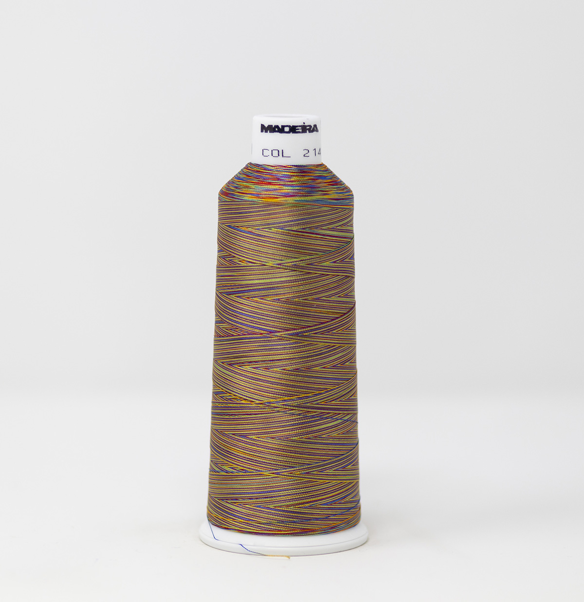 910-2148 5,500 yard cone of #40 weight Multi Rayon machine