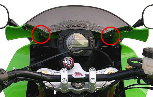 ZX-10R（04-05）用バーハンドルキット