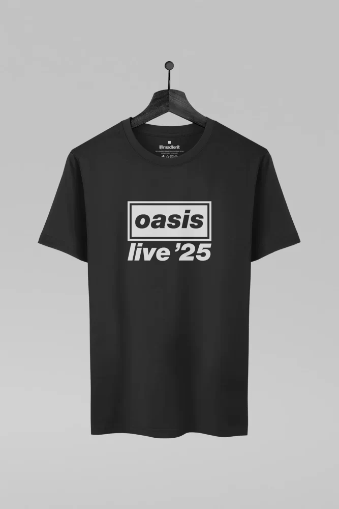 Camiseta-Oasis-Live-25-Preta-