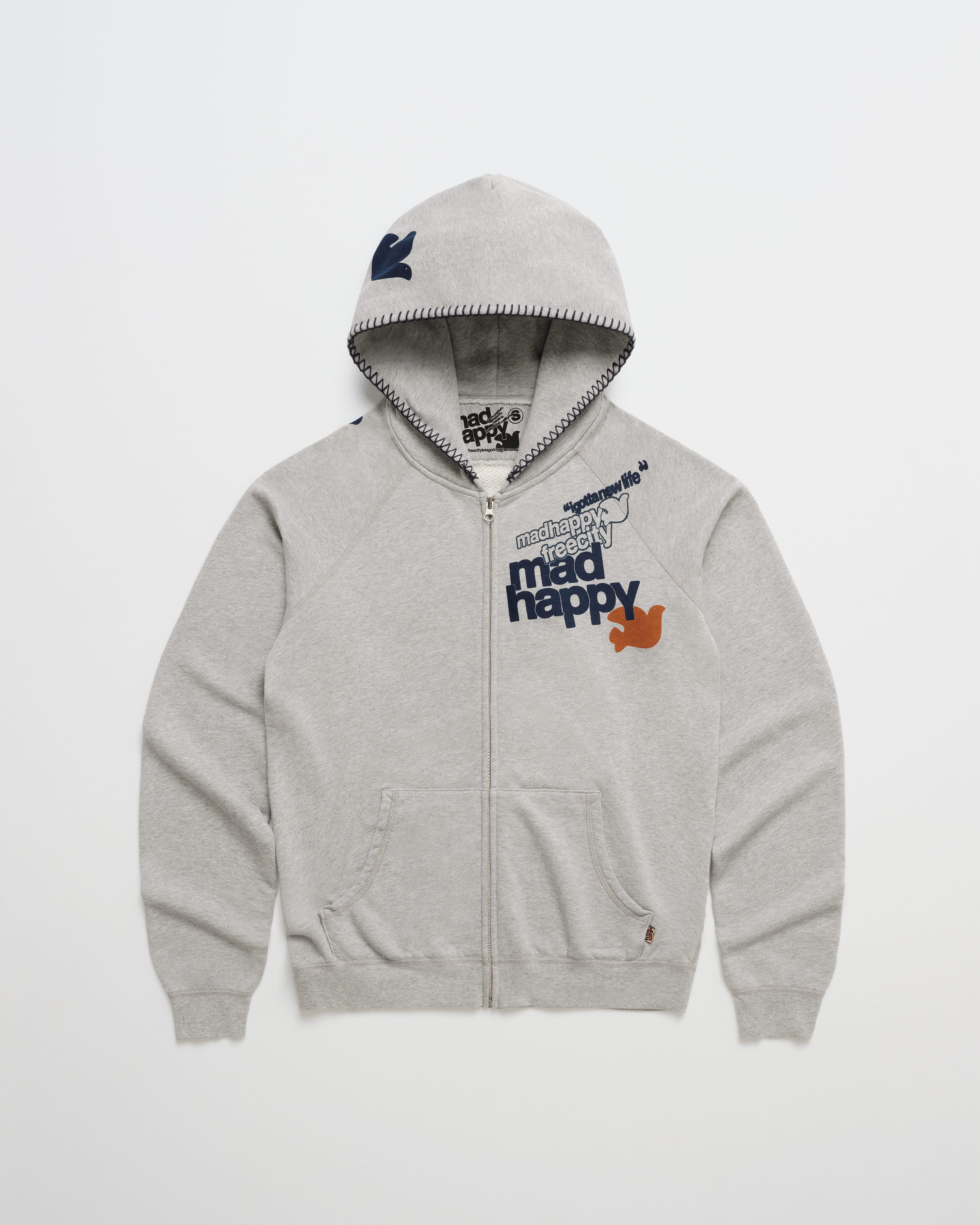 FREECITY LIFENATURELOVE Zip Up | Madhappy