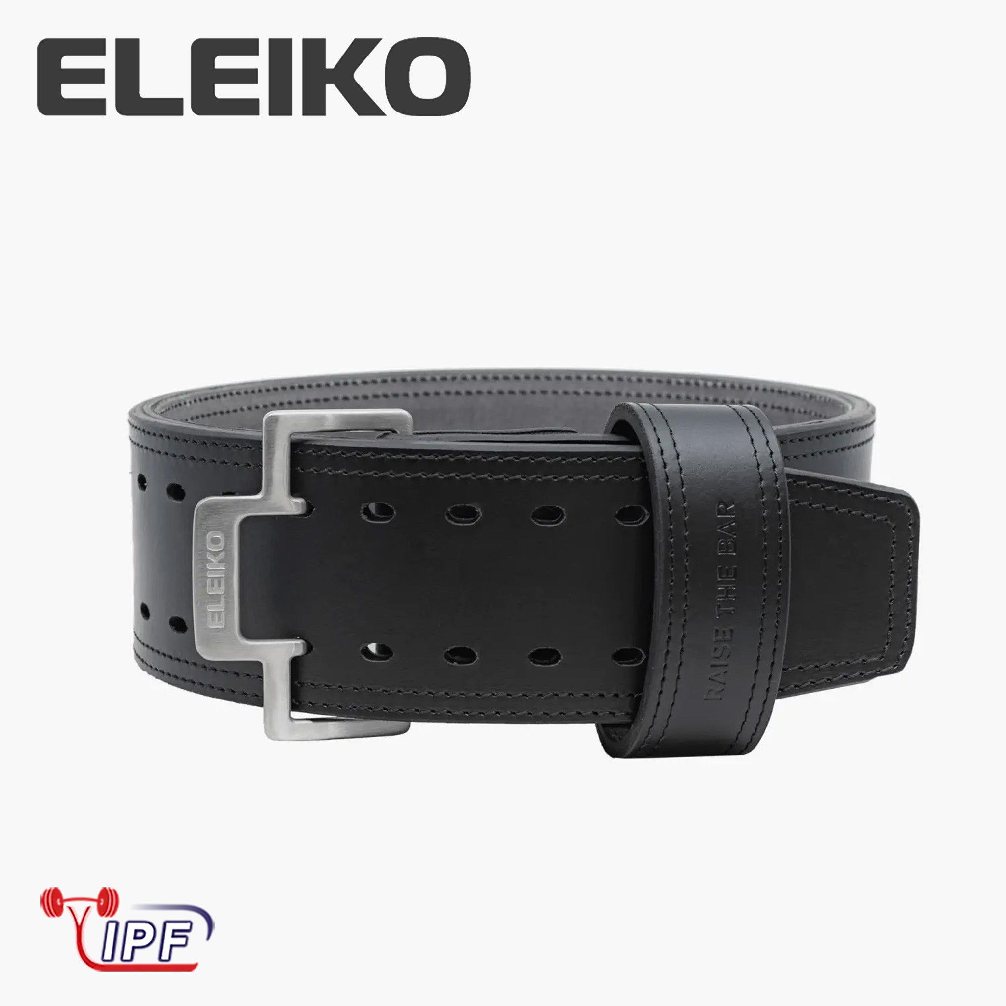 ELEIKO パワーリフティングベルト ブラック IPF公認品 — MBC POWER SHOP