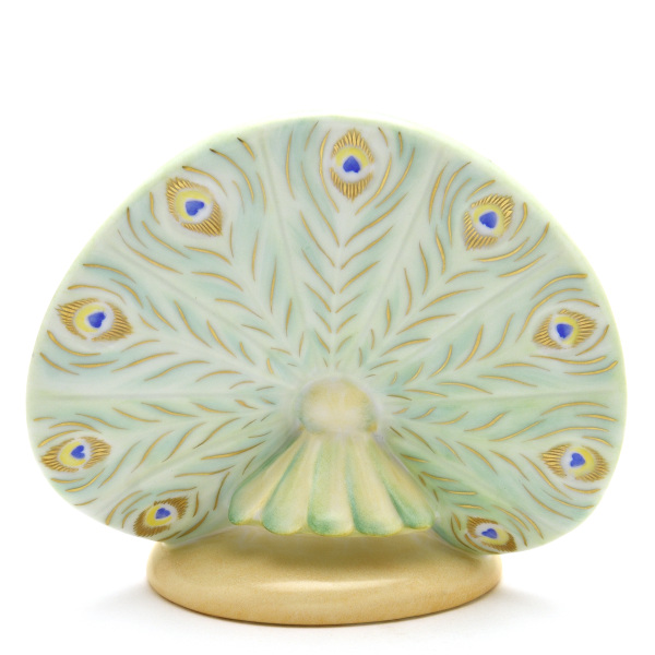 ヘレンド(Herend) ピーコック 置物 孔雀(CD-05074)【現物写真