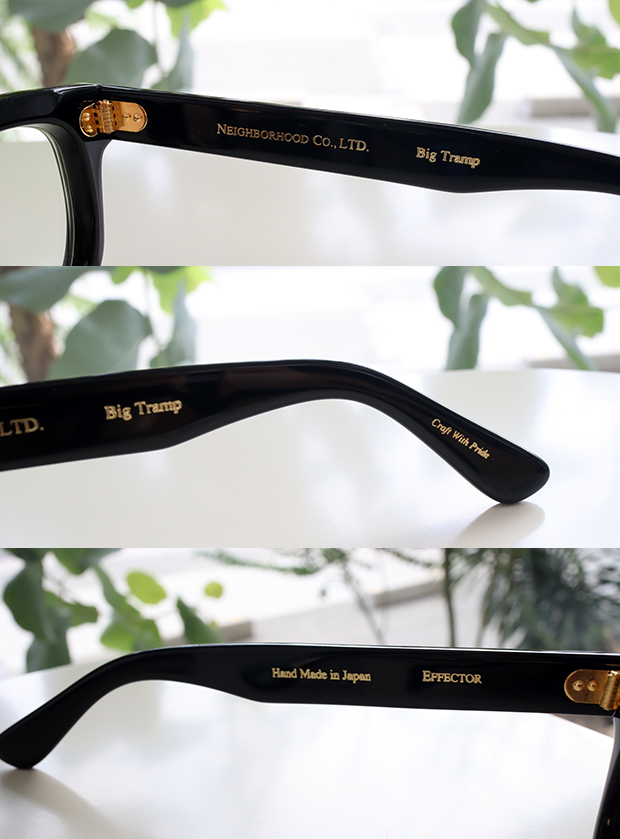 EFFECTOR × NEIGHBORHOOD BIG TRAMP 待望の再入荷 熊本 中原眼鏡店