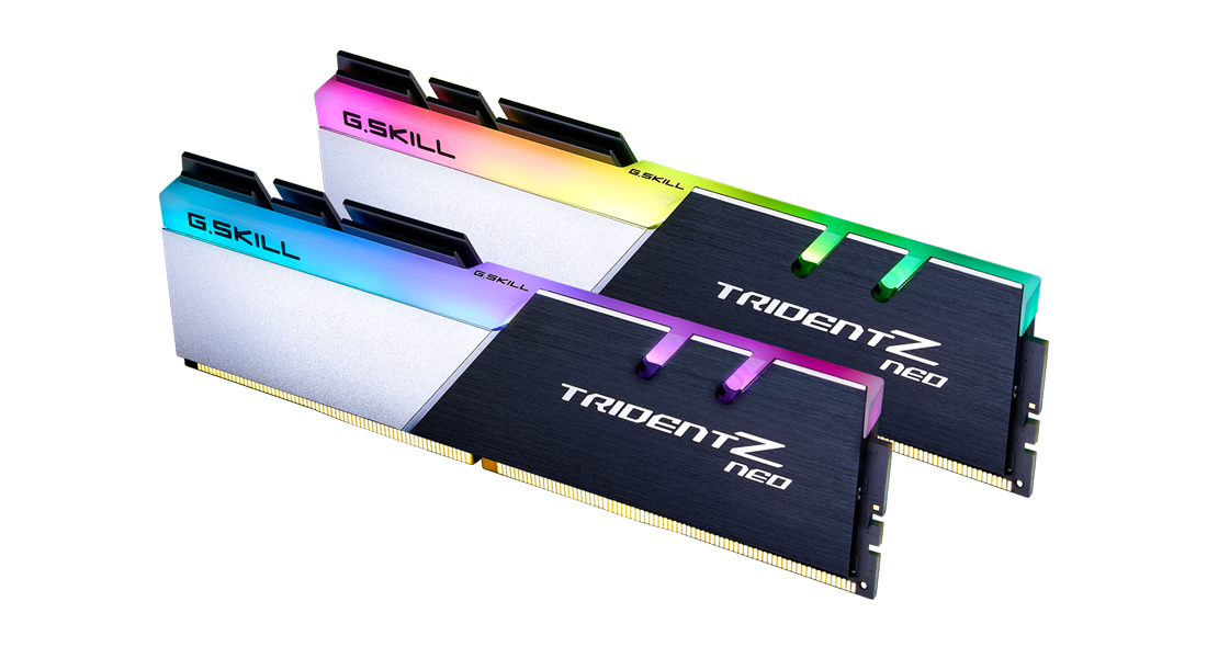 16GB G.Skill Trident Z Neo DDR4 3600MHz PC4-28800 CL18 RGB Dual