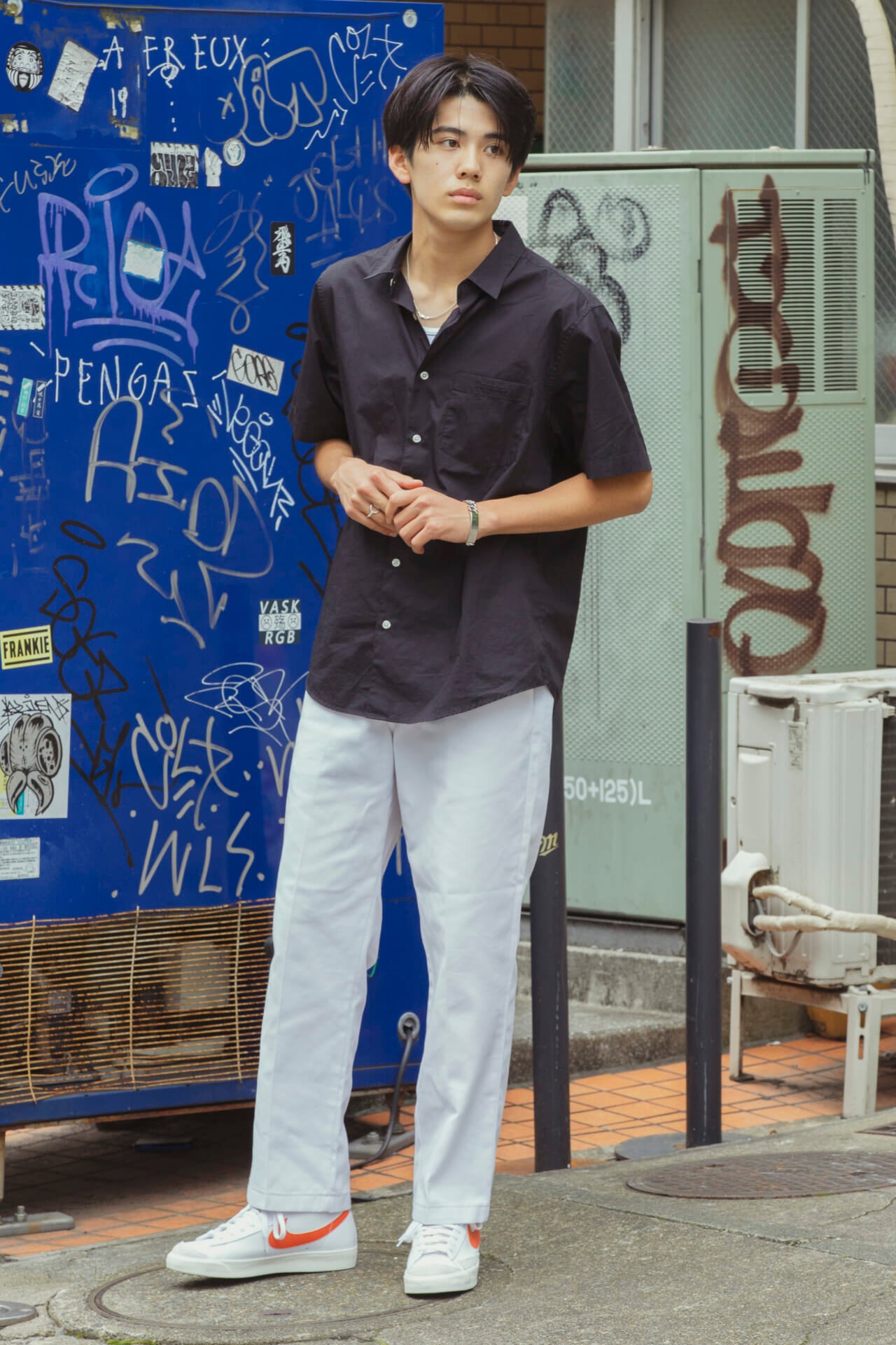 稲井 孝太朗] シュプリームの開襟シャツ。王道ブランドでつくる