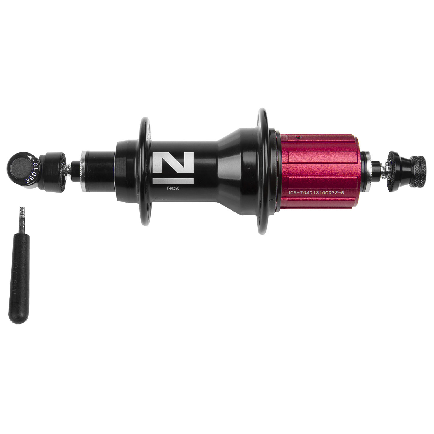 NOVATEC F482SB/AA-11S rear hub | Messingschlager