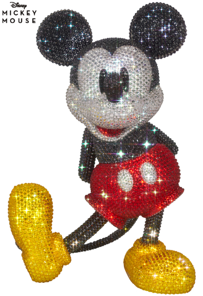 MEDICOM TOY - VCD CRYSTAL DECORATE MICKEY MOUSE STANDARD Ver.