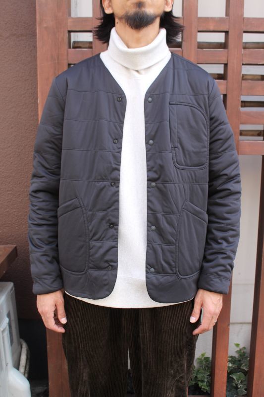 snow peak (スノーピーク) Flexible Insulated Cardigan [Black] が