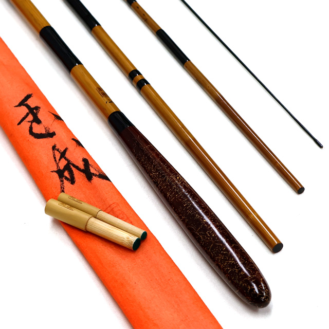 一文字 へら竿 ヘラブナ 竹竿 一文字 大八 16.4尺 本調子 大八 15.1尺